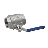 LOFFREY 304/316L stainless steel quick-install ball valve