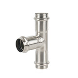 LOFFREY double clamp equal diameter three-way pipe fittings