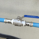 LOFFREY 304/316L stainless steel quick-install ball valve